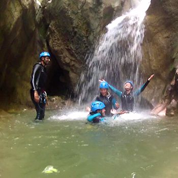 Canyoning Angon découverte