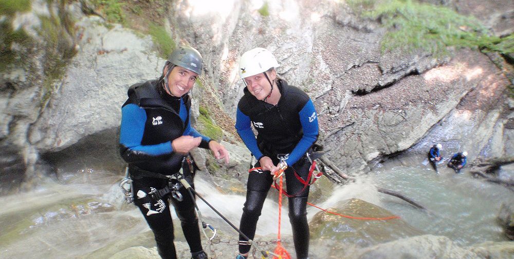 stage ecole canyoning annecy