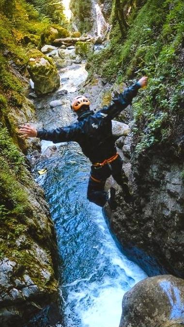 saut canyoning montmin